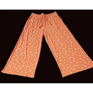 O'Neill Orange Floral Capris